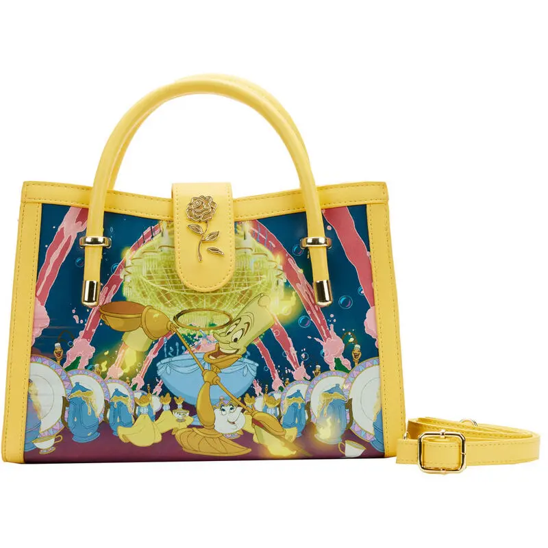 Loungefly Disney Beauty and the Beast scenes bag backpack product photo