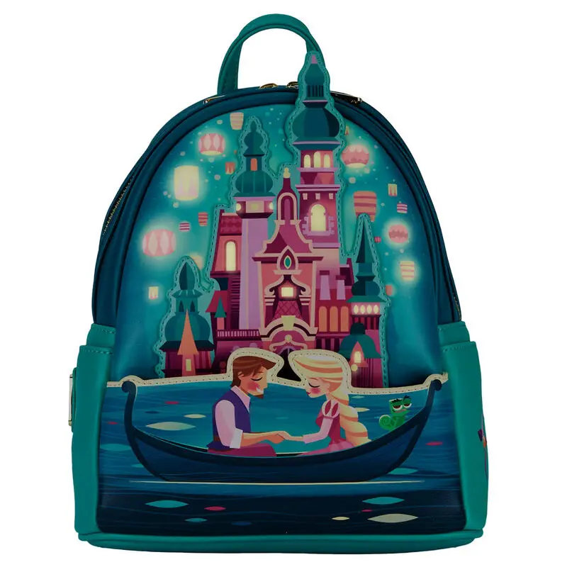 Loungefly Disney Tangled Rapunzel Castle backpack 25cm product photo
