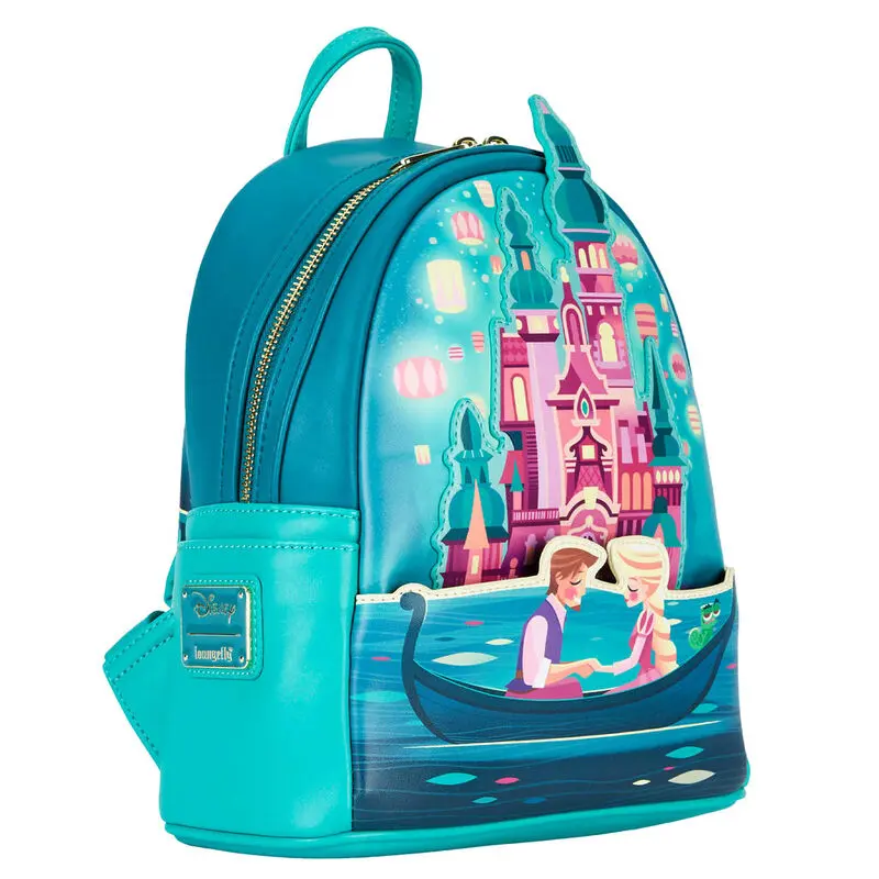 Loungefly Disney Tangled Rapunzel Castle backpack 25cm product photo