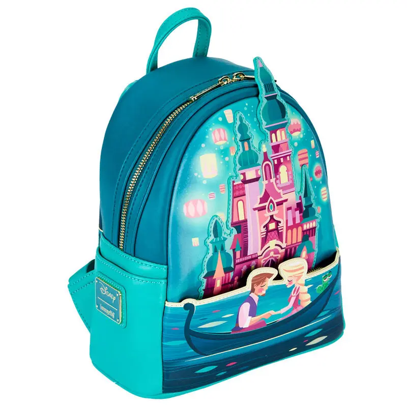 Loungefly Disney Tangled Rapunzel Castle backpack 25cm product photo