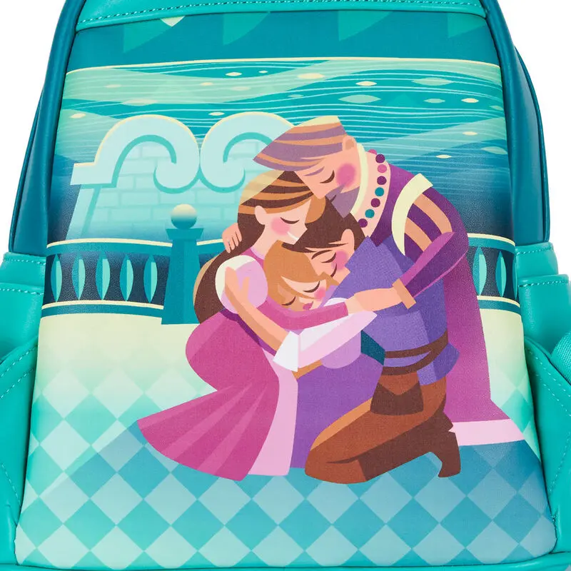 Loungefly Disney Tangled Rapunzel Castle backpack 25cm product photo