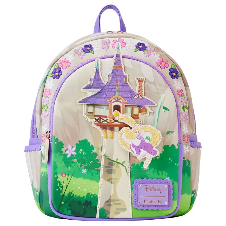 Loungefly Disney Tangled Rapunzel Swinging from the Tower backpack 28cm product photo