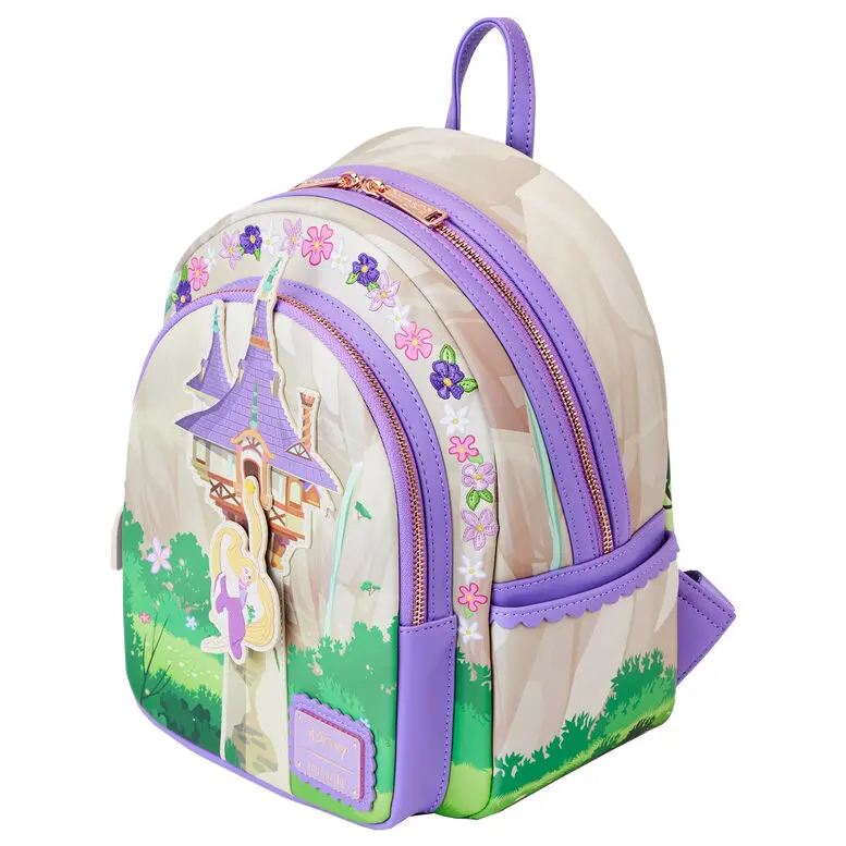 Loungefly Disney Tangled Rapunzel Swinging from the Tower backpack 28cm product photo