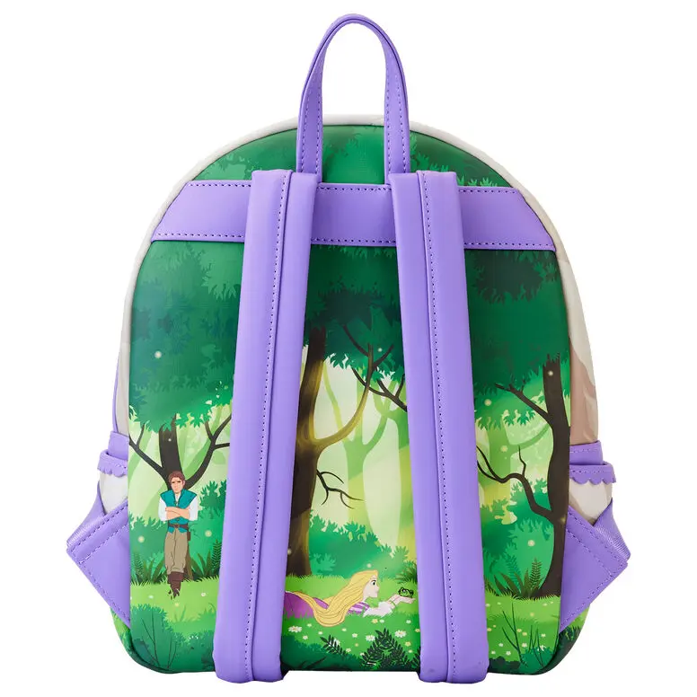Loungefly Disney Tangled Rapunzel Swinging from the Tower backpack 28cm product photo
