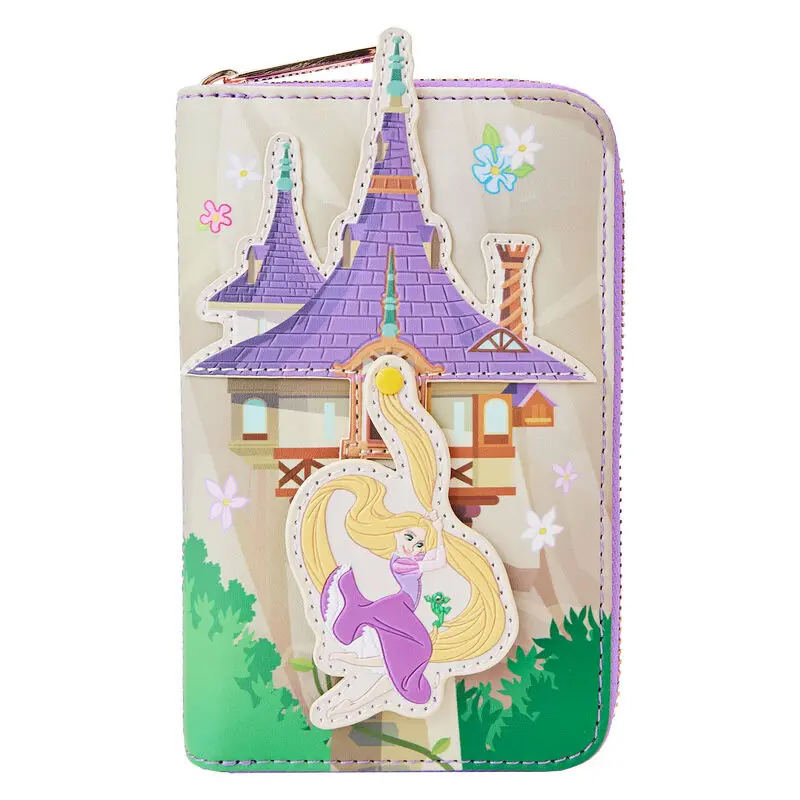 Loungefly Disney Tangled Rapunzel Swinging from the Tower wallet product photo