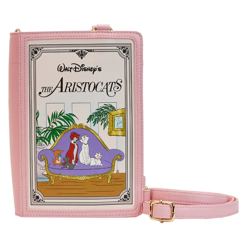 Loungefly Disney The Aristocats Classic Book convertible crossbody bag product photo