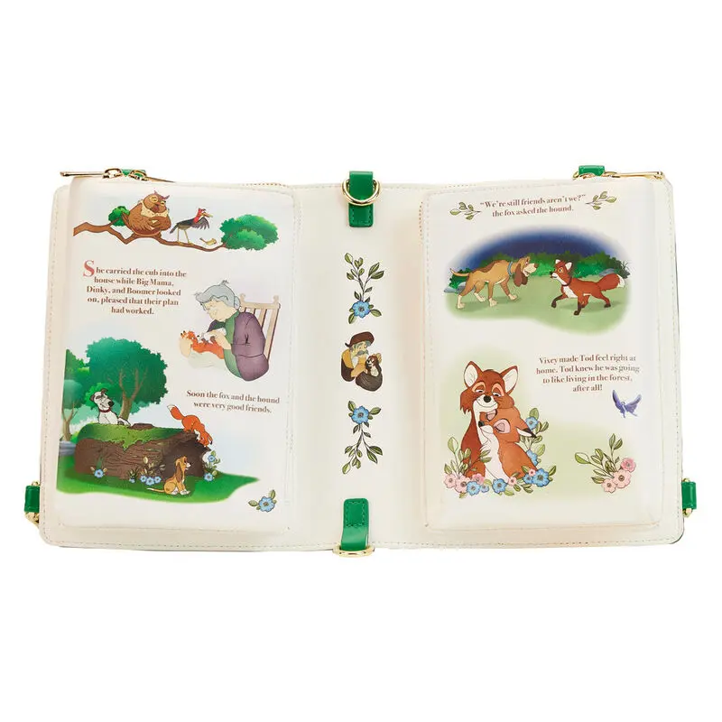 Loungefly Disney The Fox and the Hound Book Crossbody bag product photo