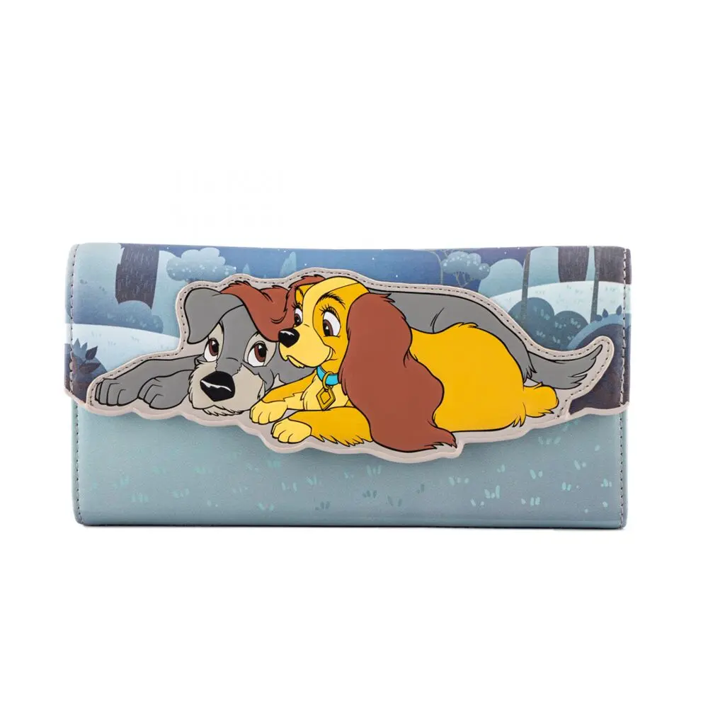 Disney by Loungefly Wallet Lady and the Tramp Wet Cement product photo