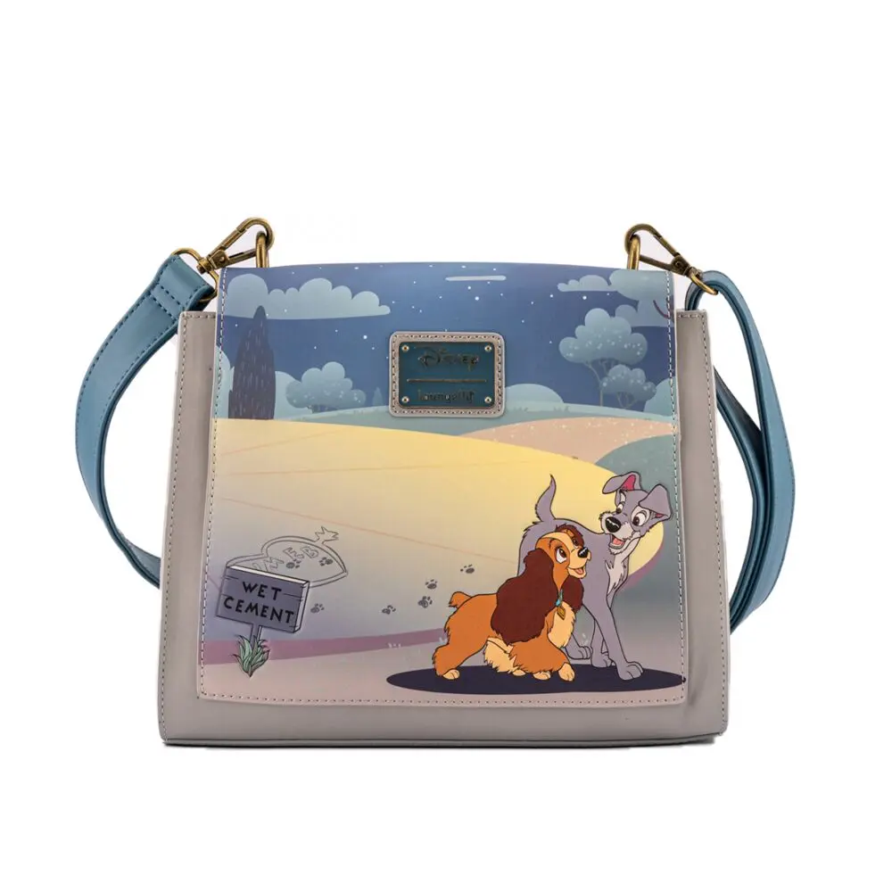 Disney by Loungefly Crossbody Bag Lady and the Tramp Wet Cement product photo