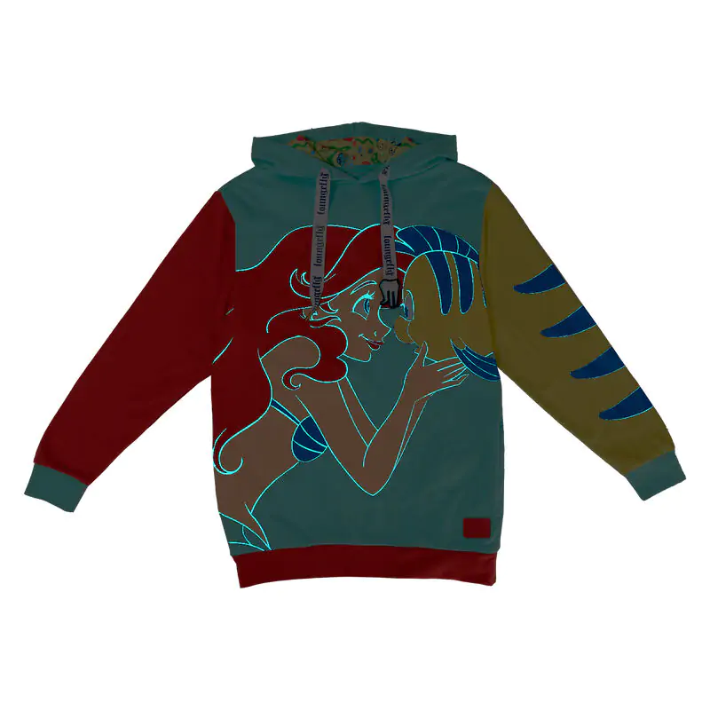 Loungefly Disney The Little Mermaid 35th Anniversary hoodie product photo