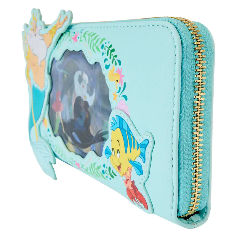 Loungefly Disney The Little Mermaid Ariel Princess Lenticular wallet product photo