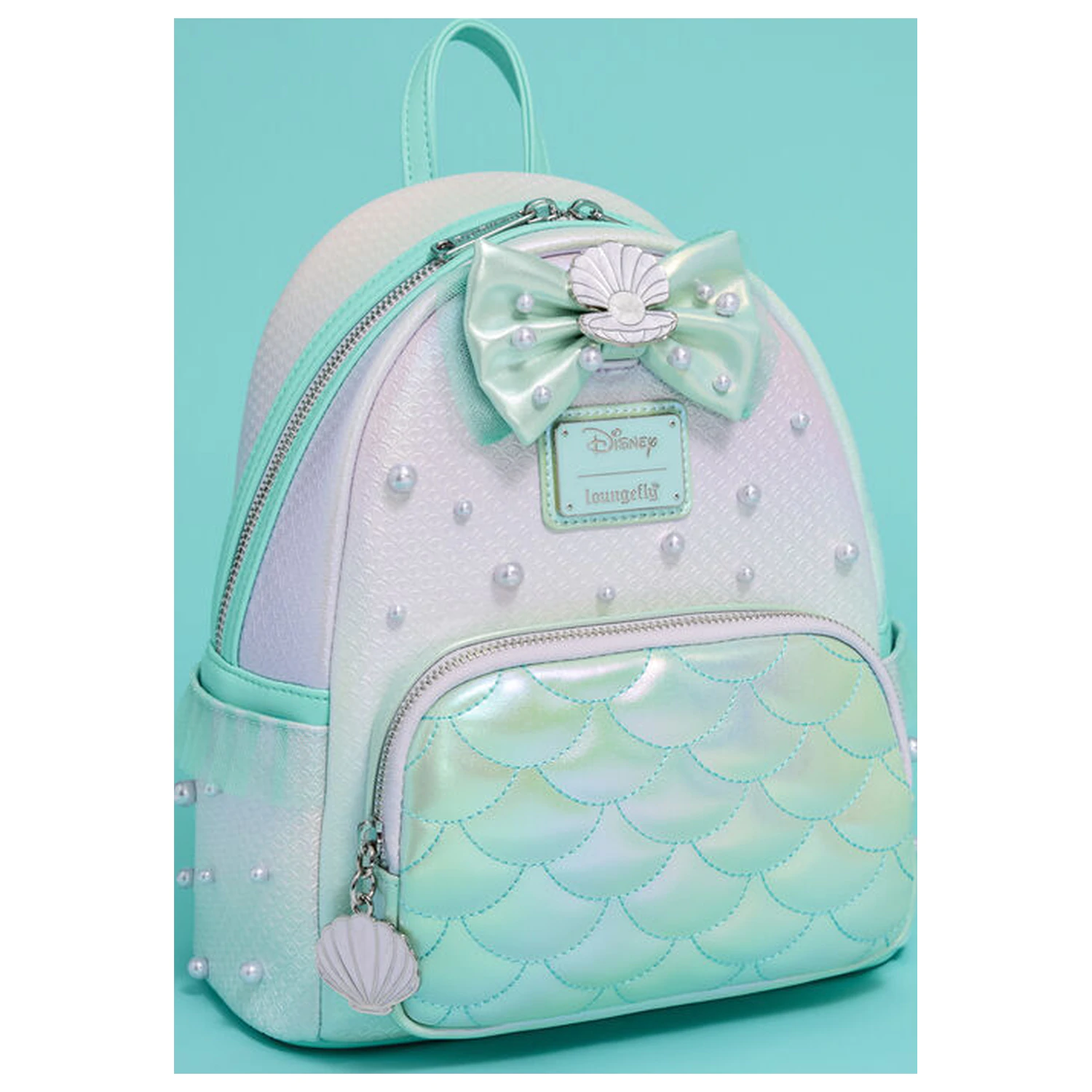 Loungefly Disney The Little Mermaid Iridescent Pearl backpack 26cm product photo