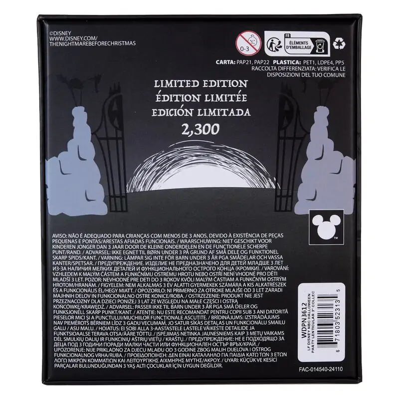 Loungefly Disney The Nightmare Before Christmas Mayor-Mobile pin product photo