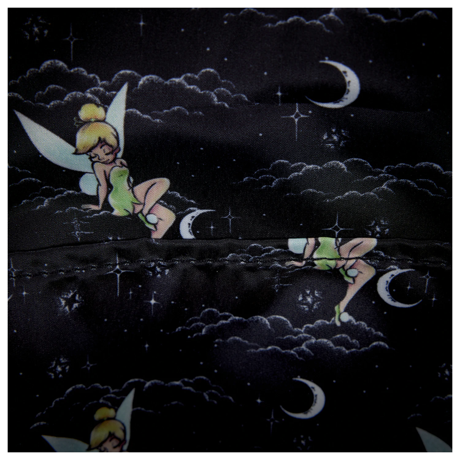 Loungefly Disney Tinker Bell Pixie Dust Velvet backpack 26cm product photo