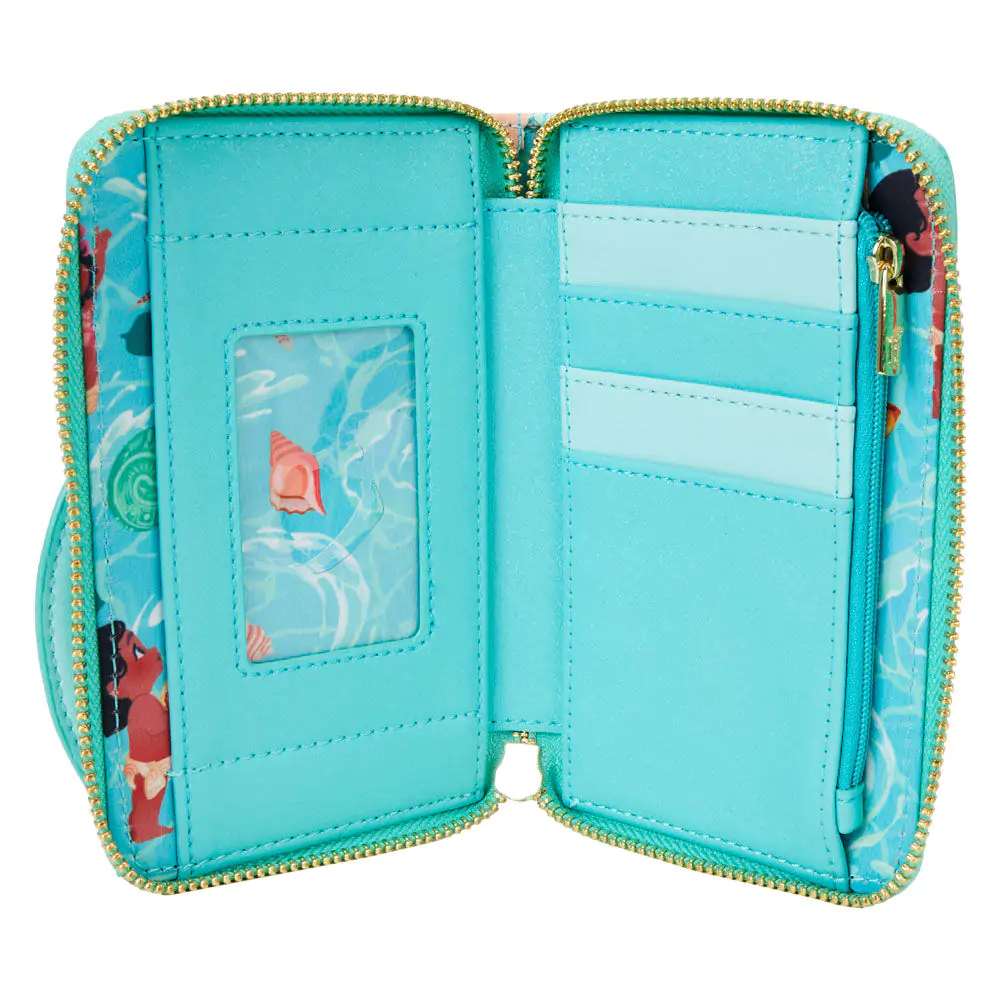 Loungefly Disney Vaiana Moana Ocean Waves wallet termékfotó