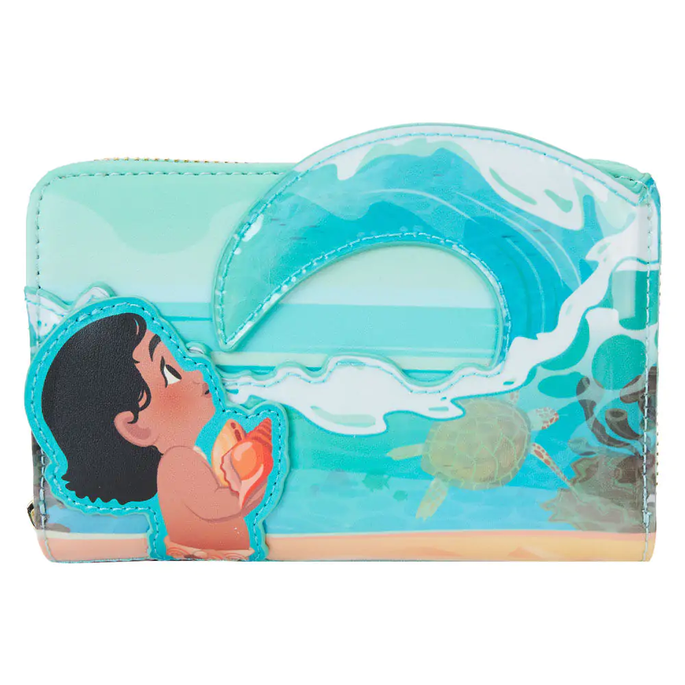 Loungefly Disney Vaiana Moana Ocean Waves wallet termékfotó