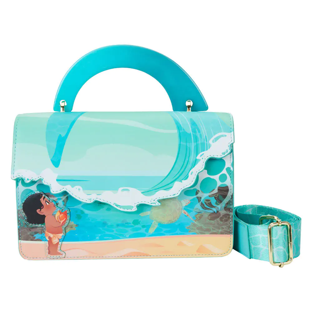 Loungefly Disney Vaiana Moana Ocean Waves shoulder bag termékfotó