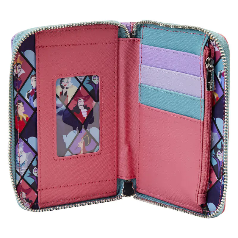 Loungefly Disney Villains Color Block wallet termékfotó