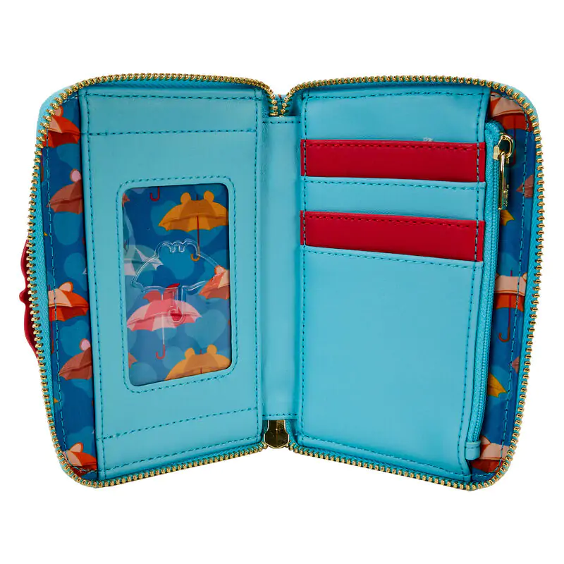 Loungefly Disney Winnie the Pooh &amp; Friends Rainy Day wallet product photo