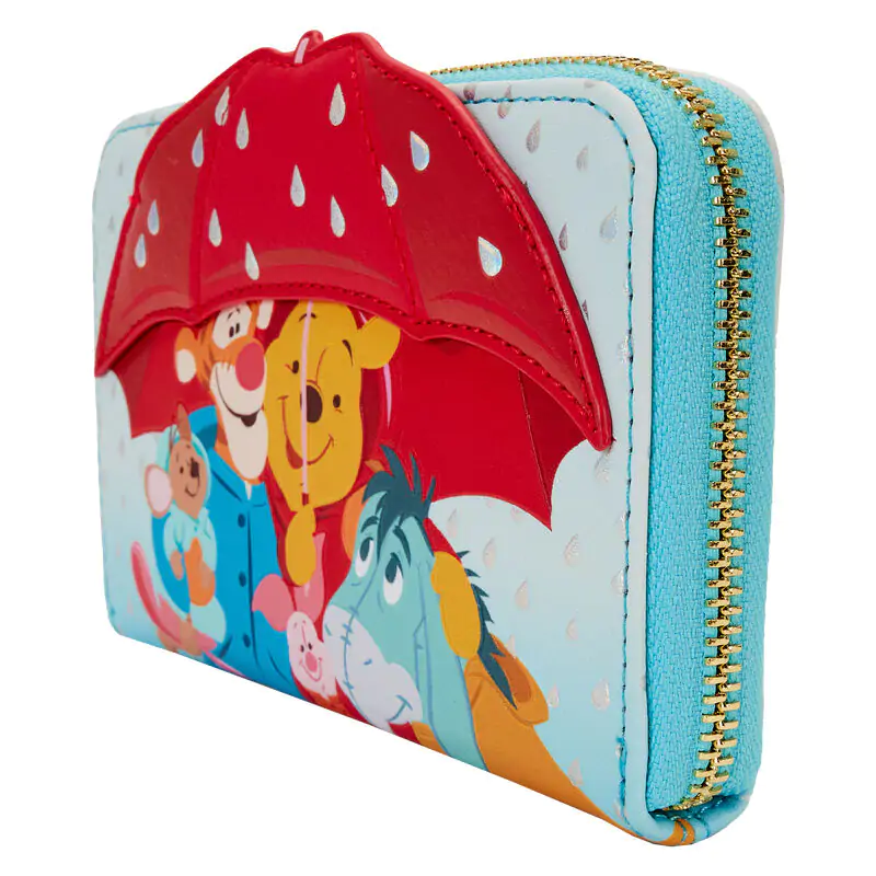 Loungefly Disney Winnie the Pooh &amp; Friends Rainy Day wallet product photo