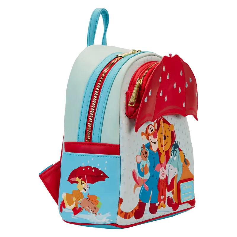 Loungefly Disney Winnie the Pooh &amp; Friends Rainy Day backpack 26cm product photo