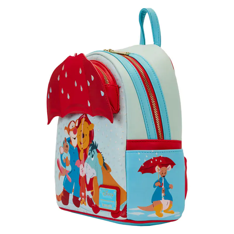 Loungefly Disney Winnie the Pooh &amp; Friends Rainy Day backpack 26cm product photo