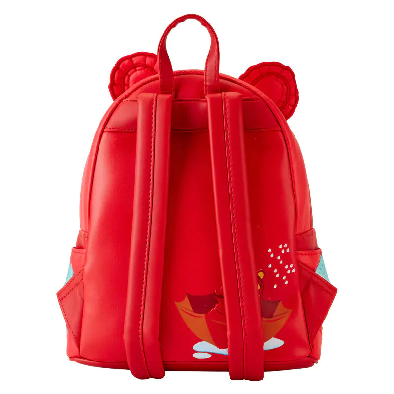 Loungefly Disney Winnie the Pooh Rainy Day Puffer Jacket backpack 26cm product photo