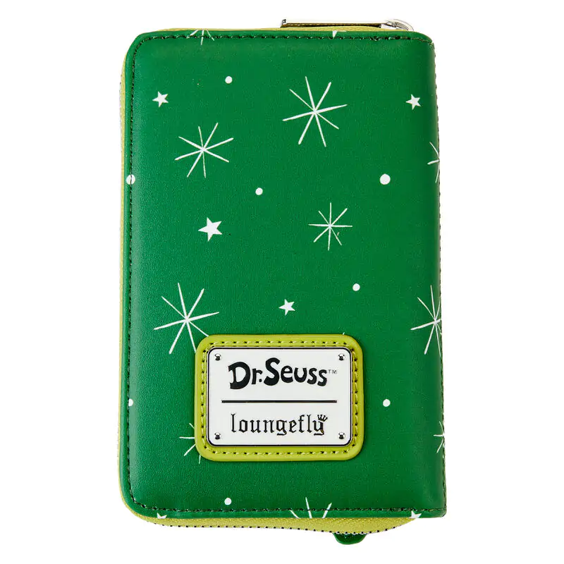 Loungefly Dr. Seuss How the Grinch Stole Christmas! Santa wallet product photo