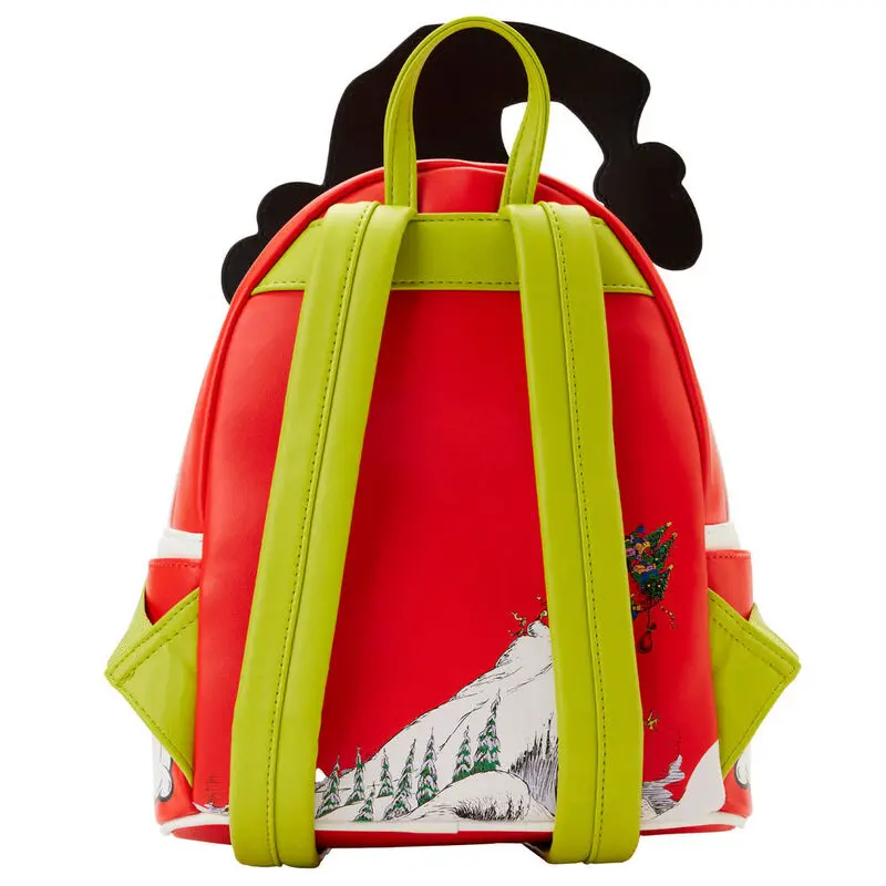 Loungefly Dr. Seuss How the Grinch Stole Christmas backpack 25cm product photo