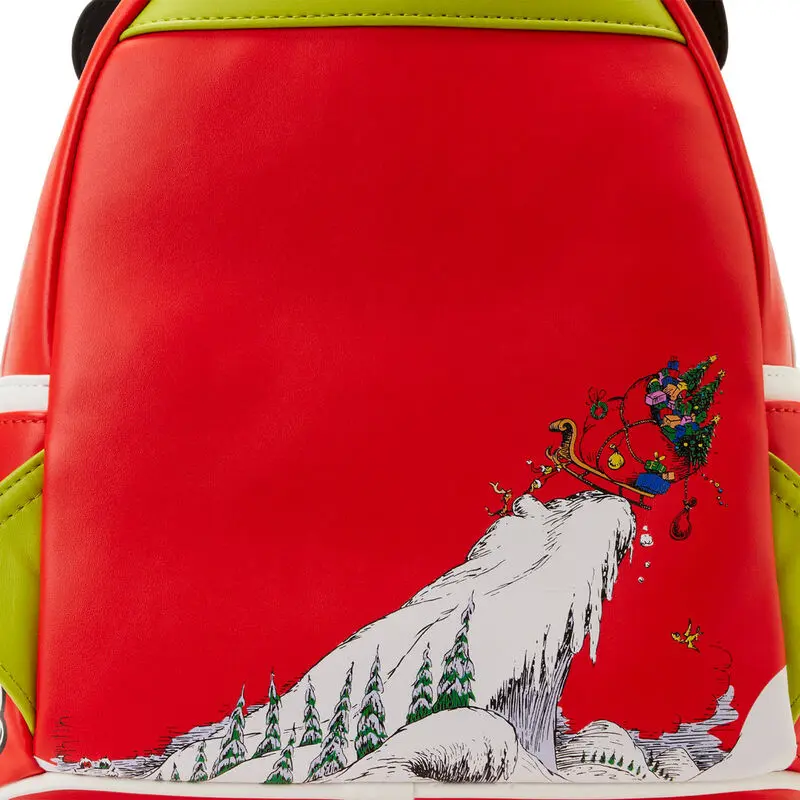 Loungefly Dr. Seuss How the Grinch Stole Christmas backpack 25cm product photo
