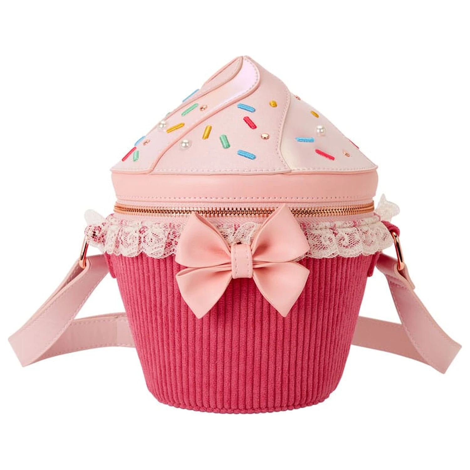 Loungefly Crossbody Bag Figural Cupcake  product photo