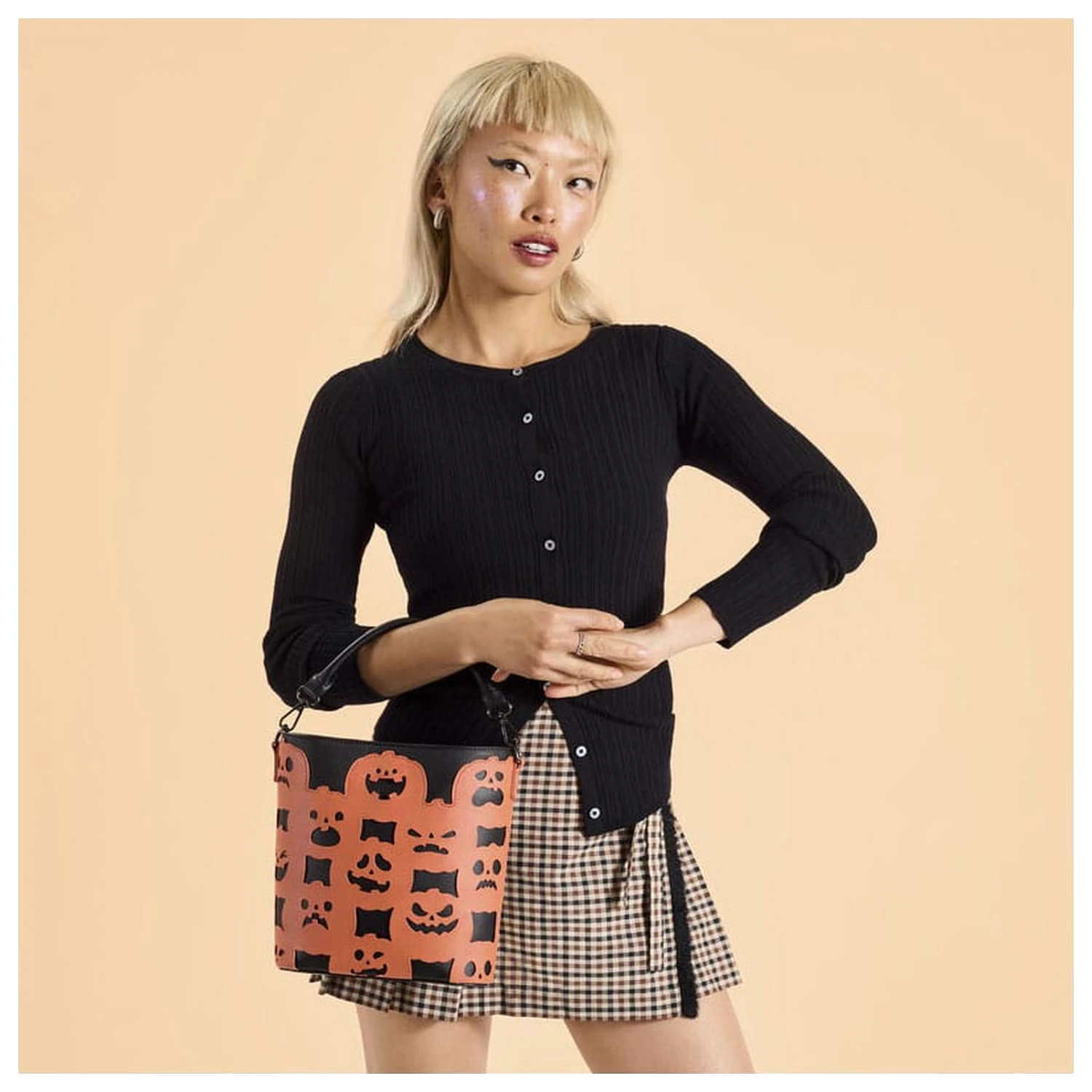 Loungefly Crossbody Figural Pumpkin product photo