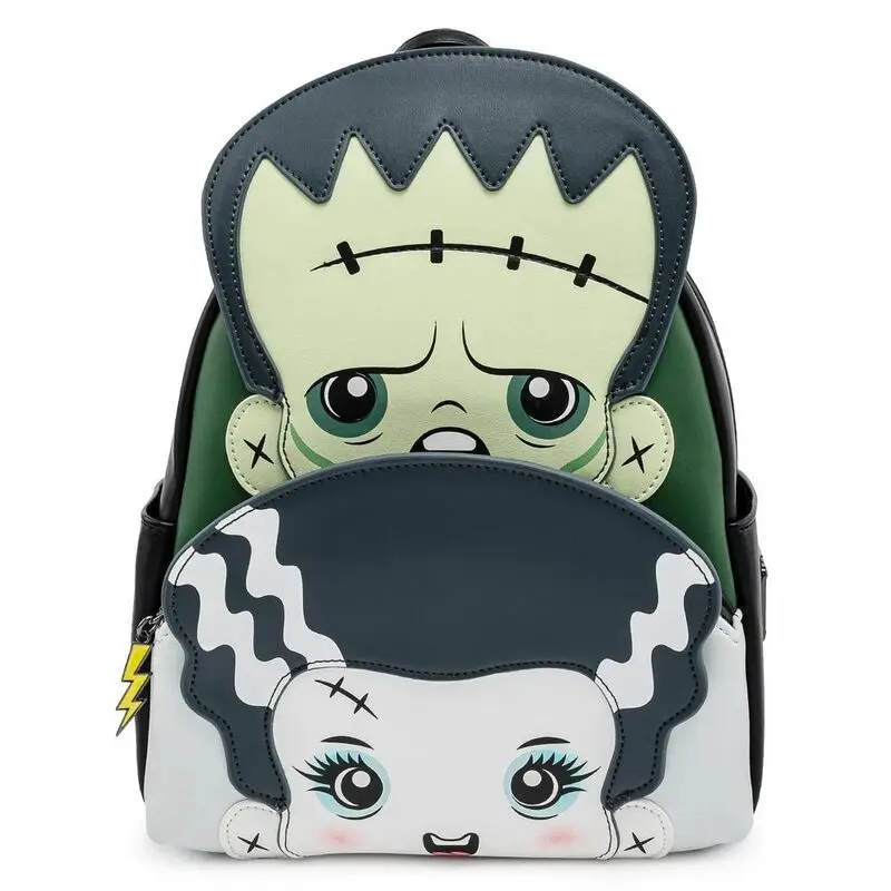 Loungefly Frankenstein Frankie and Bride Monsters Cosplay backpack product photo