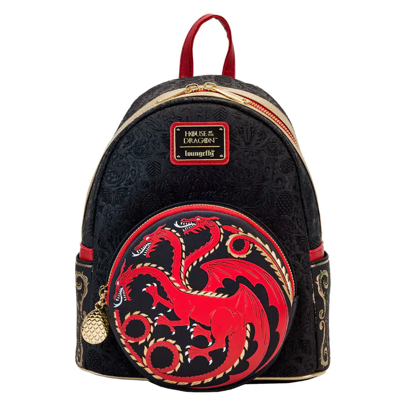 Loungefly Game of Thrones House of the Dragon Targaryen backpack 26cm termékfotó