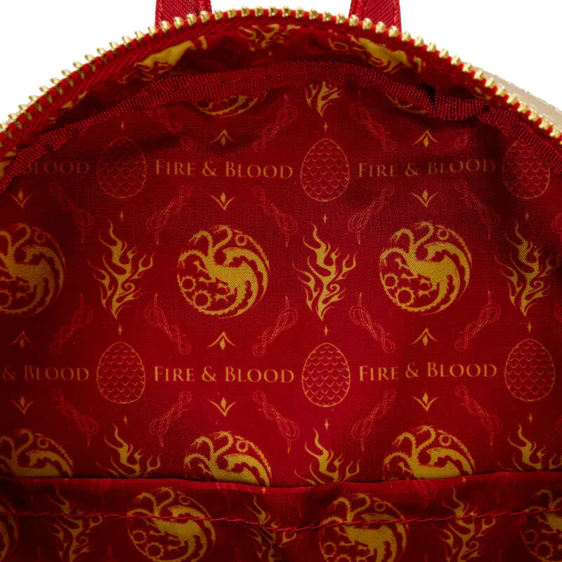 Loungefly Game of Thrones House of the Dragon Targaryen backpack 26cm termékfotó