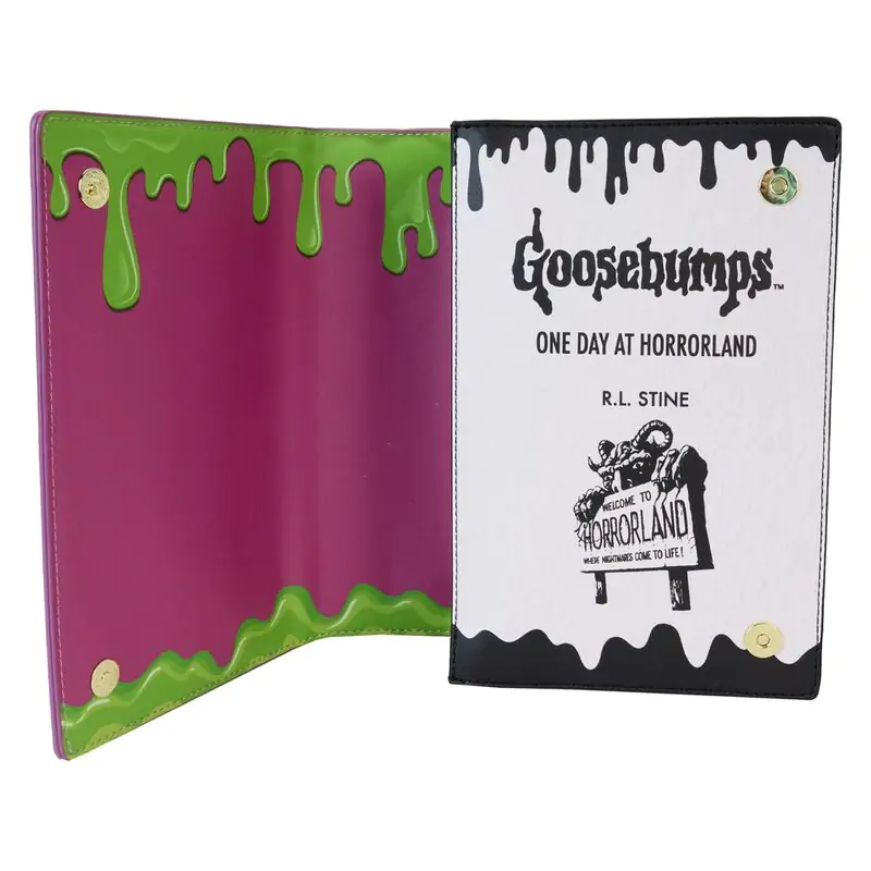 Loungefly Goosebumps One Day at Horrorland Book crossbody bag product photo