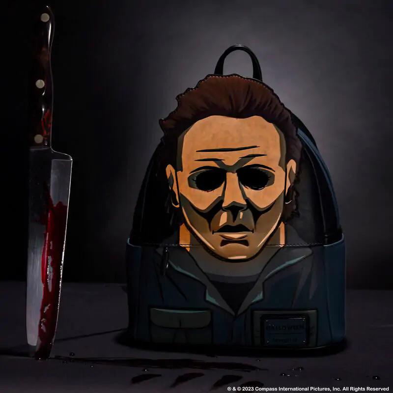 Loungefly Halloween Michael Myers Mask Cosplay backpack 26cm product photo