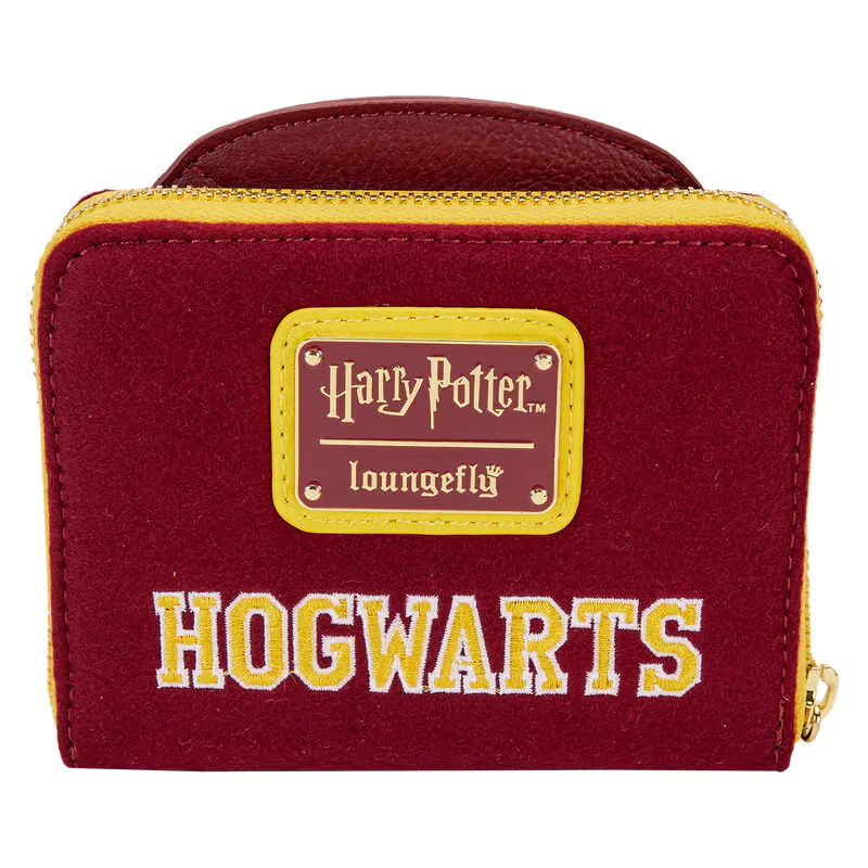 Loungefly Harry Potter Hogwarts Crest Varsity Jacket wallet product photo