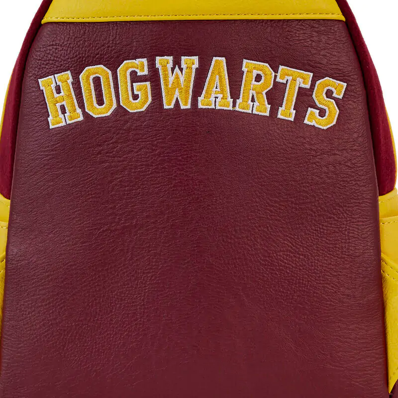 Loungefly Harry Potter Hogwarts Crest Varsity Jacket backpack 26cm product photo