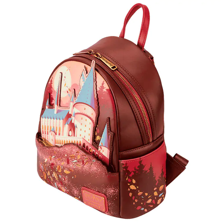 Loungefly Harry Potter Hogwarts Fall Leaves backpack 26cm product photo