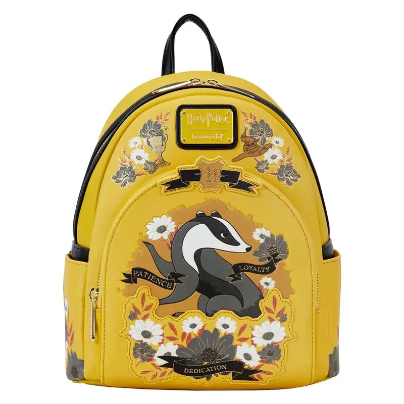 Loungefly Harry Potter Hufflepuff House Floral backpack 26cm termékfotó