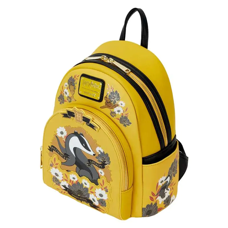 Loungefly Harry Potter Hufflepuff House Floral backpack 26cm termékfotó