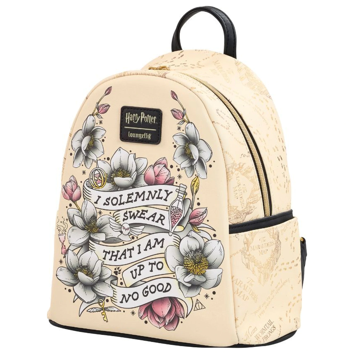 Loungefly Harry Potter Tattoo Art backpack 26cm product photo