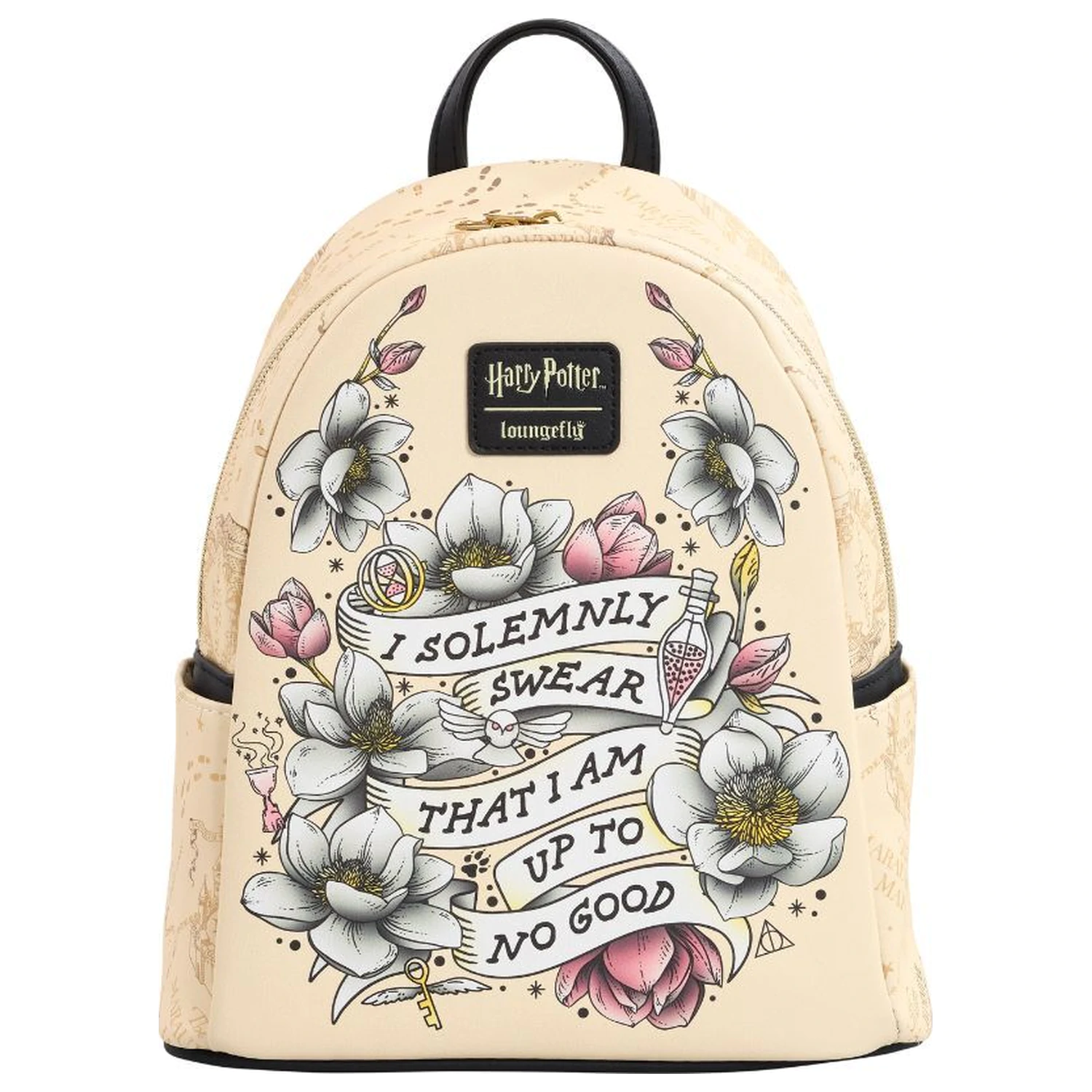 Loungefly Harry Potter Tattoo Art backpack 26cm product photo