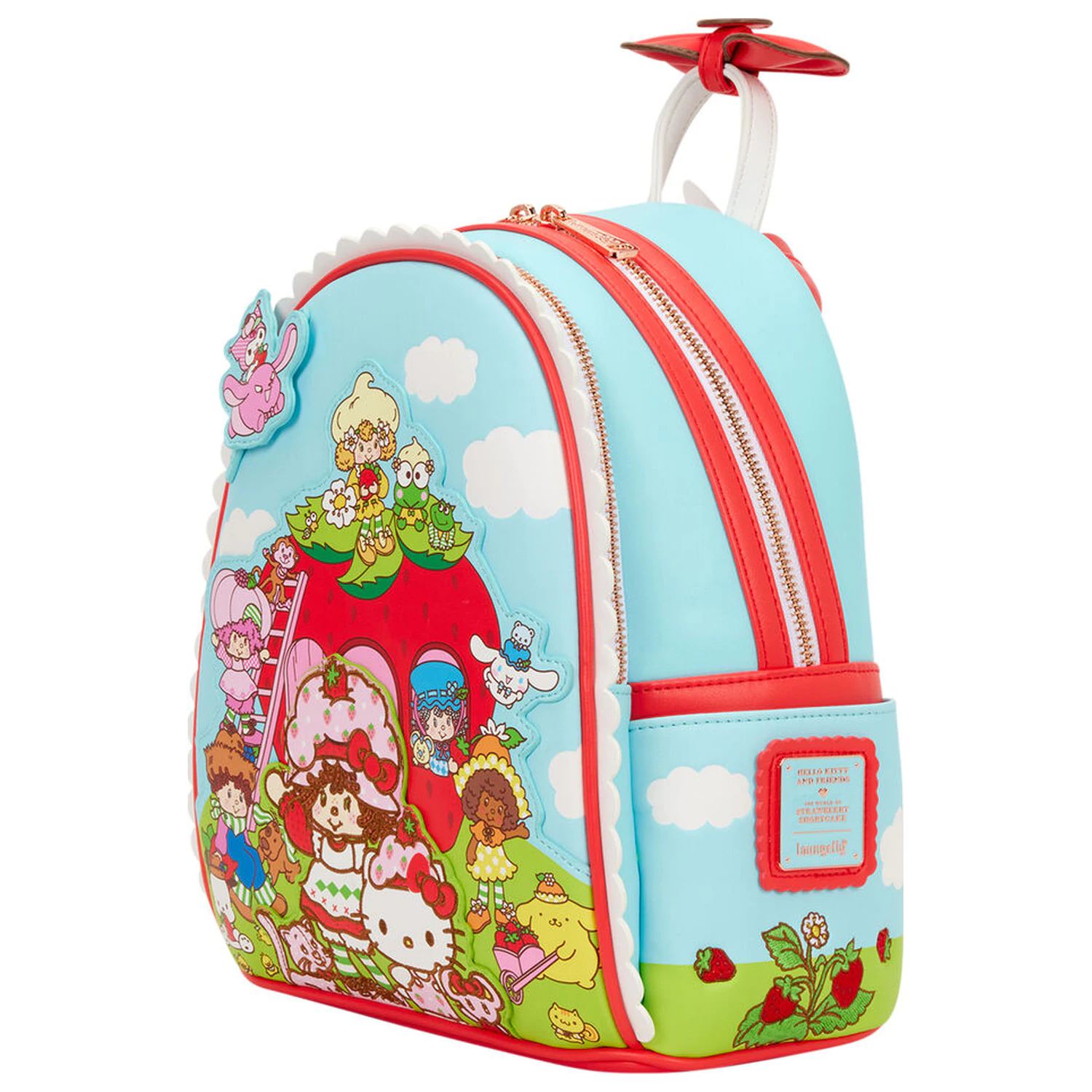 Loungefly Hello Kitty & Friends x Strawberry Shortcake Scented backpack 26cm product photo