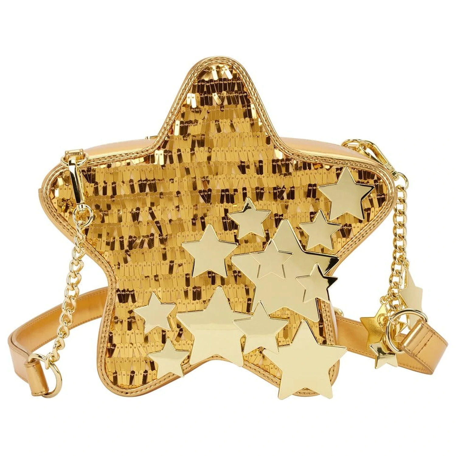 Loungefly Crossbody Bag Gold Stars product photo