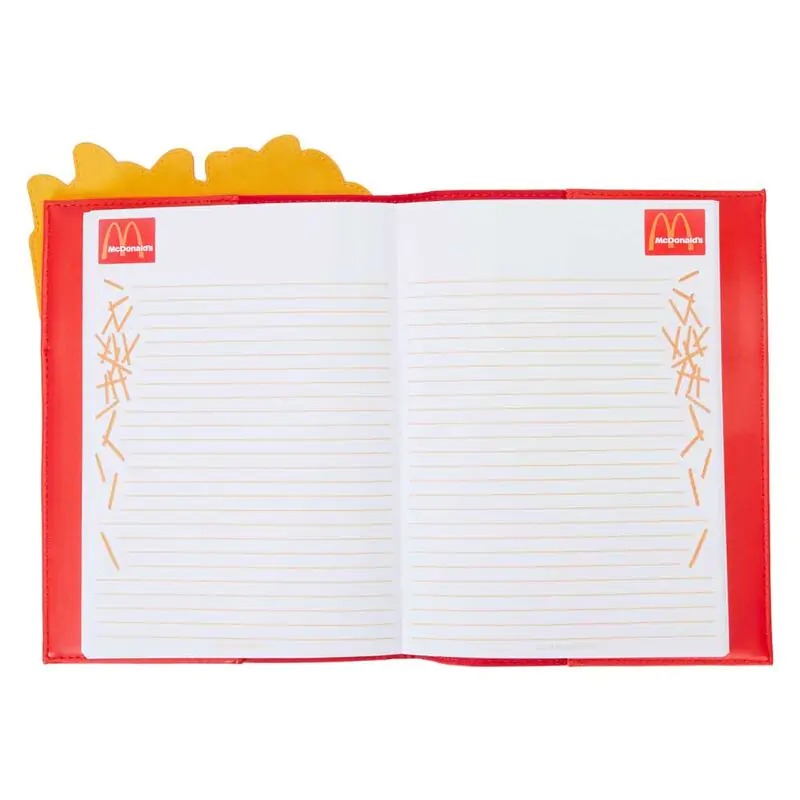 Loungefly Mcdonalds French Fries notebook termékfotó