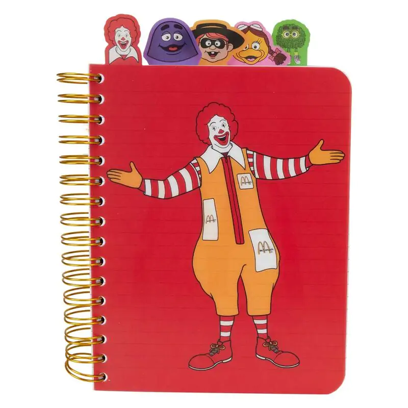 Loungefly Mcdonalds notebook termékfotó