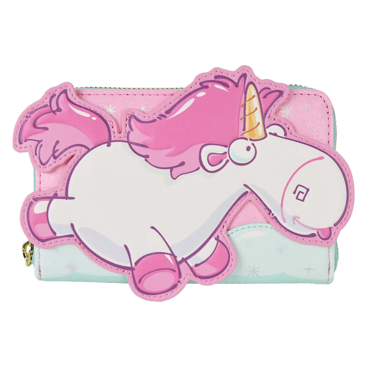 Loungefly Minions Fluffy Unicorn wallet product photo