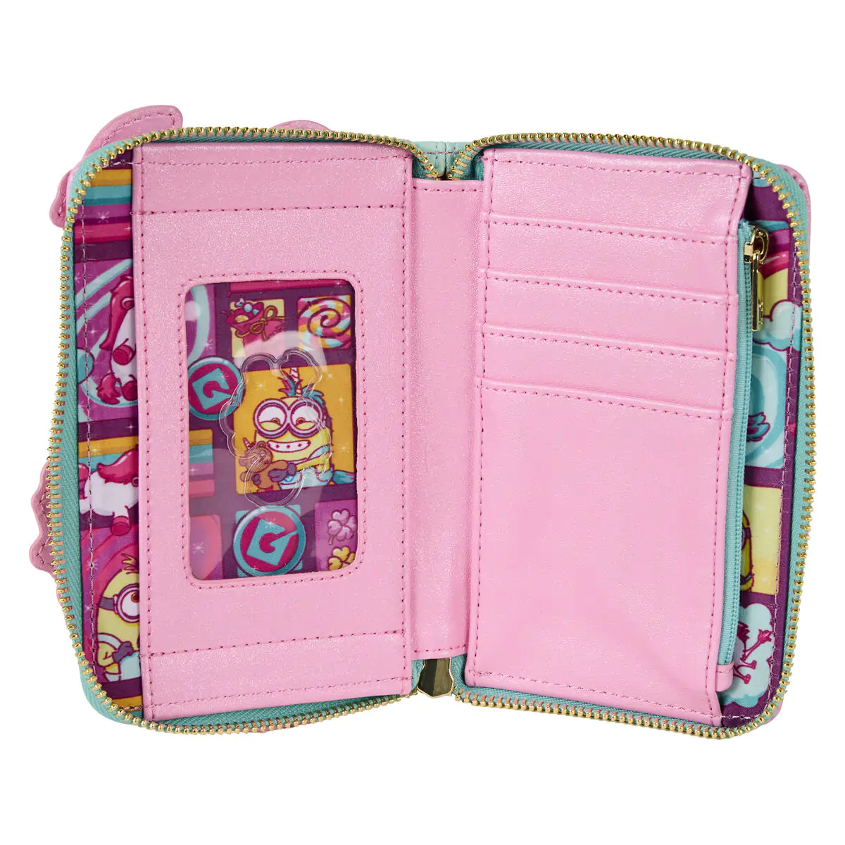 Loungefly Minions Fluffy Unicorn wallet product photo